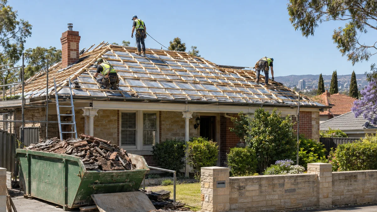 New Roof Cost in Adelaide: What Drives a Roof Replacement Quote