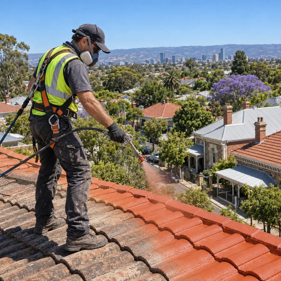 Roof Painting and Sealing Adelaide